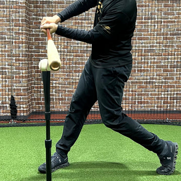Checking contact point using a tee stand