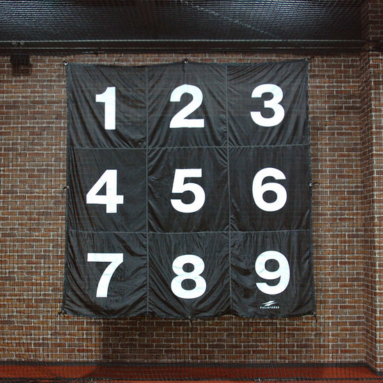 9-Zone Batting Precision Target Sheet