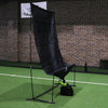 Compact Auto-Return Set for Perforated Balls │ Baseball Toss Machine & Net Set