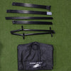 Compact Auto-Return Set for Perforated Balls │ Baseball Toss Machine & Net Set