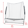 Auto-Return Set │ Baseball Toss Machine & Net Set