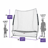 Auto-Return Set │ Baseball Toss Machine & Net Set
