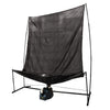 Auto-Return Set for Hard Balls │ Baseball Toss Machine & Net Set