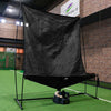 Auto-Return Set for Hard Balls │ Baseball Toss Machine & Net Set