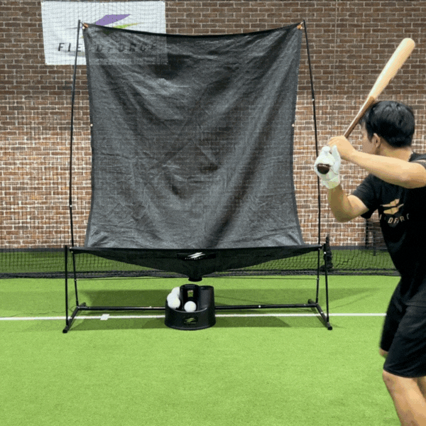 Softball Auto-Return Net Set by FieldForce