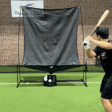 Softball Auto-Return Net Set by FieldForce