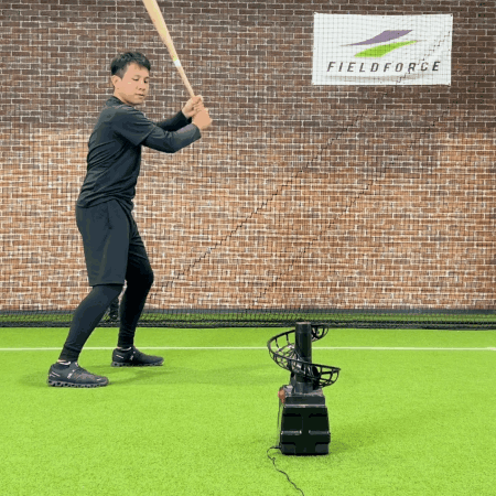 Front Toss Machine