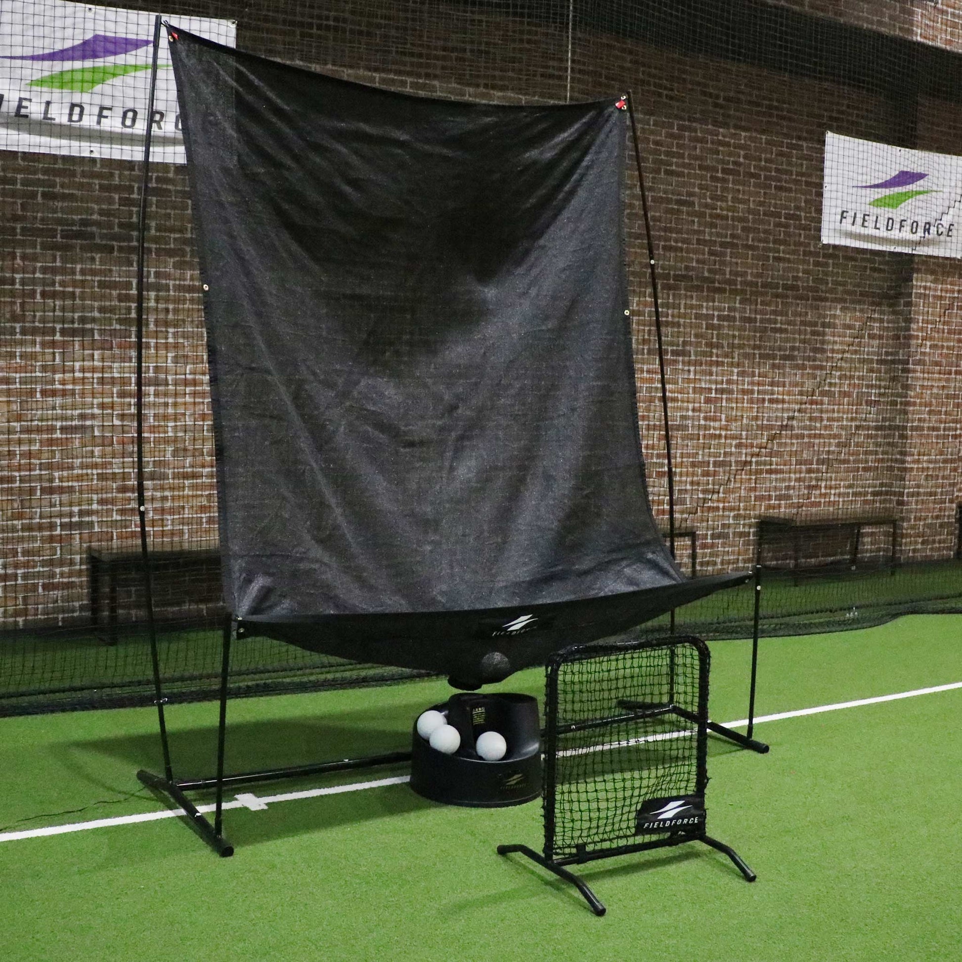 Softball Auto-Return Net Set by FieldForce
